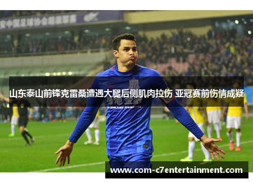 山东泰山前锋克雷桑遭遇大腿后侧肌肉拉伤 亚冠赛前伤情成疑